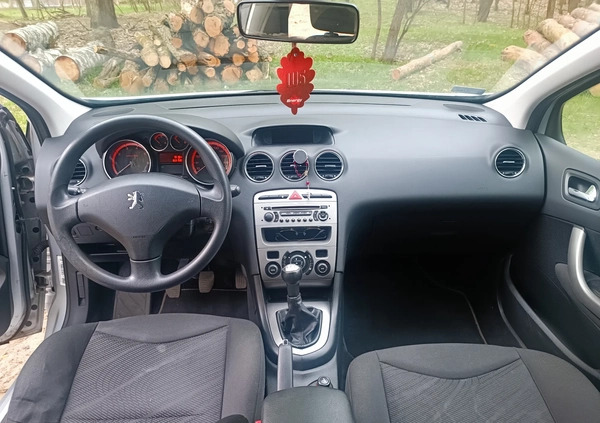 Peugeot 308 cena 9500 przebieg: 163158, rok produkcji 2007 z Grudziądz małe 379